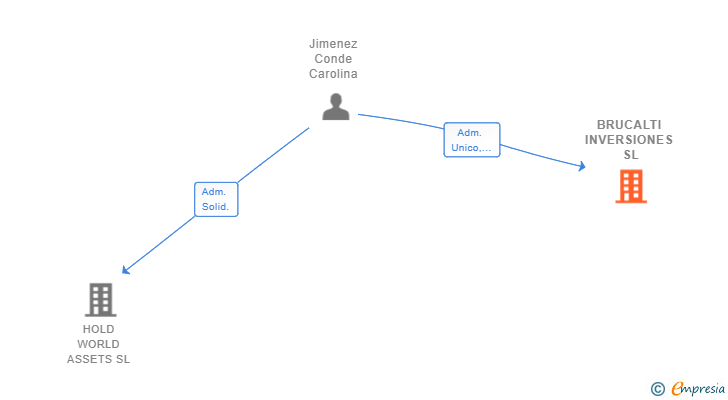 Vinculaciones societarias de BRUCALTI INVERSIONES SL