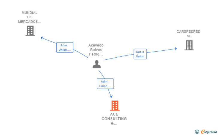Vinculaciones societarias de ACE CONSULTING & FINANCIAL SERVICES SL