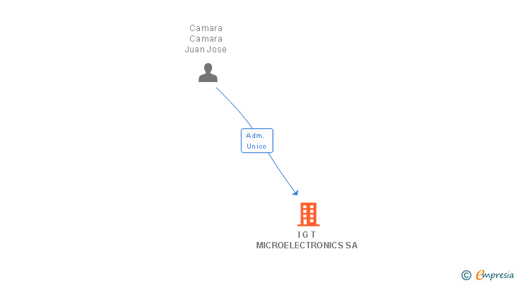 Vinculaciones societarias de I G T MICROELECTRONICS SL