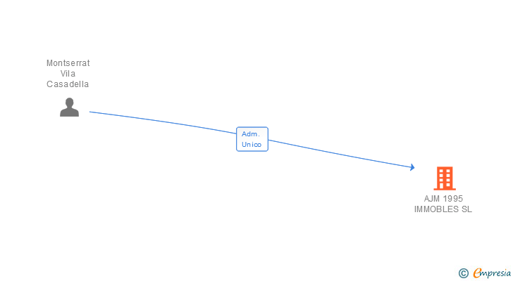 Vinculaciones societarias de AJM 1995 IMMOBLES SL