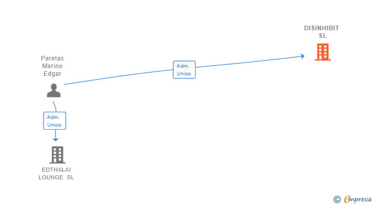Vinculaciones societarias de DISINHIBIT SL