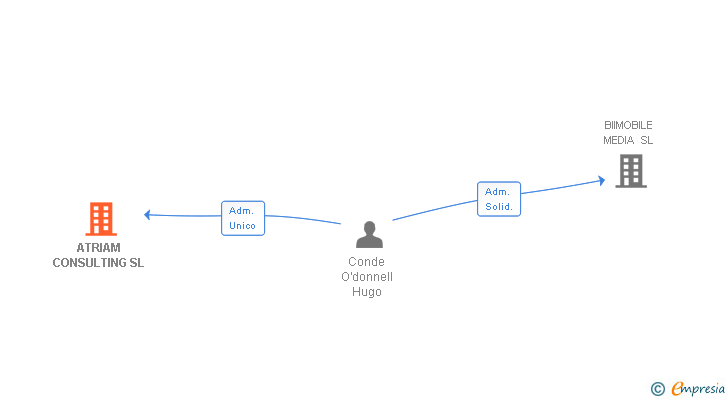 Vinculaciones societarias de ATRIAM CONSULTING SL