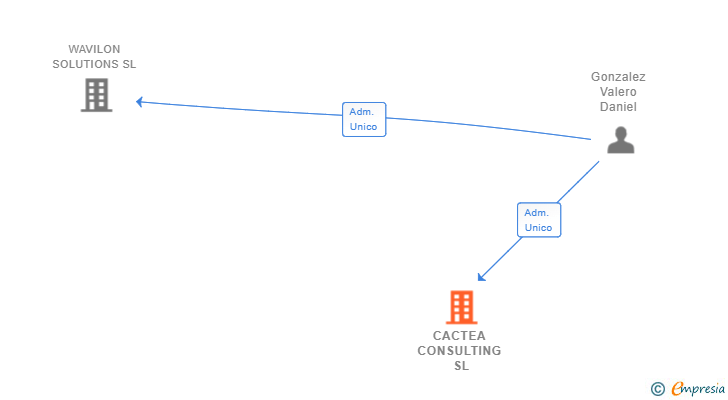 Vinculaciones societarias de CACTEA CONSULTING SL