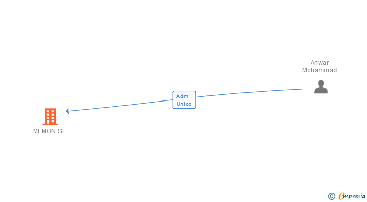 Vinculaciones societarias de MEMON SL