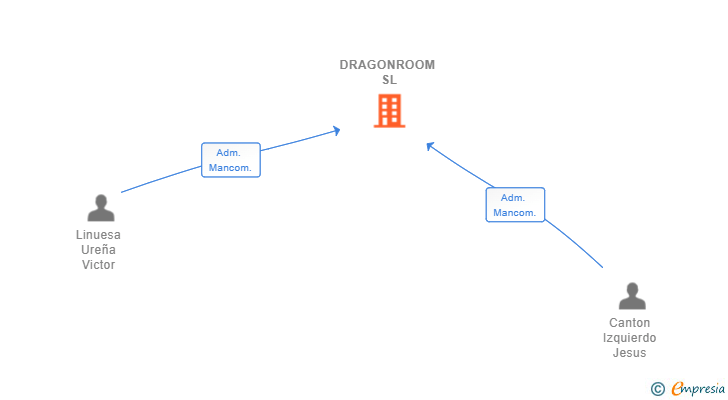 Vinculaciones societarias de DRAGONROOM SL
