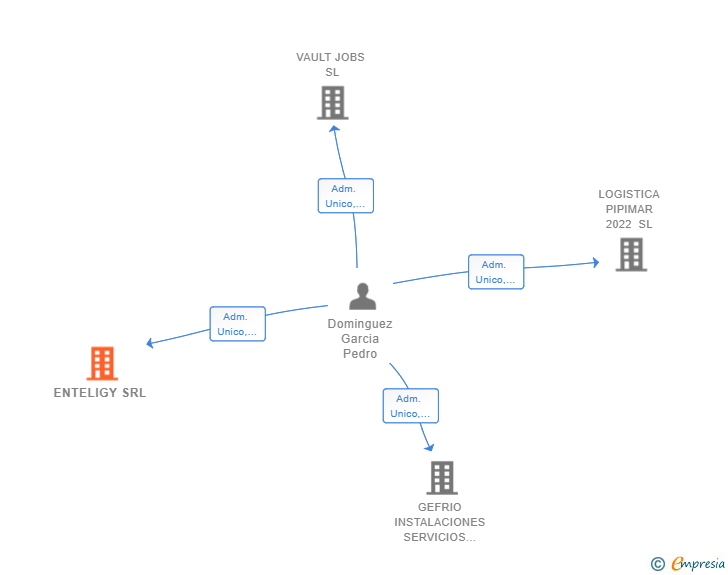 Vinculaciones societarias de ENTELIGY SRL
