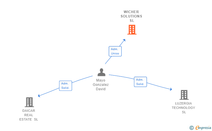 Vinculaciones societarias de WICHER SOLUTIONS SL