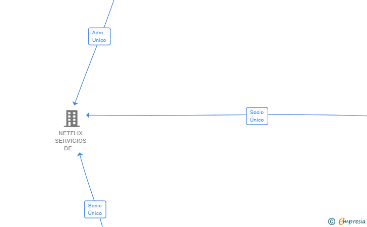 Vinculaciones societarias de NETFLIX SERVICES HOLDINGS BV