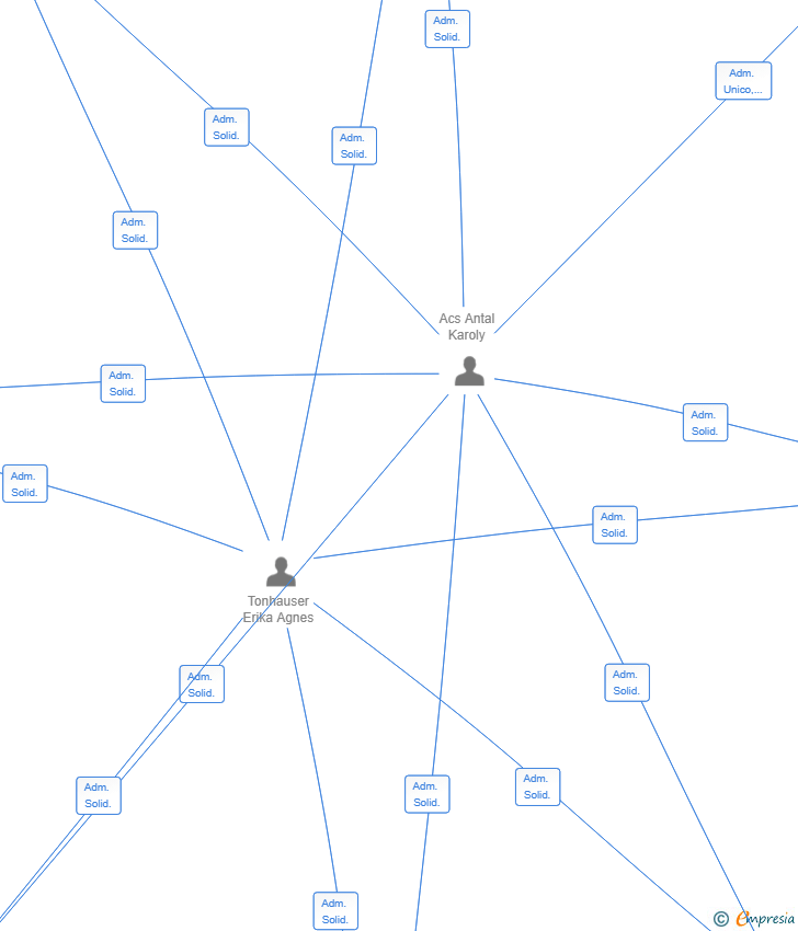 Vinculaciones societarias de VISTAS DINAMARCA SL
