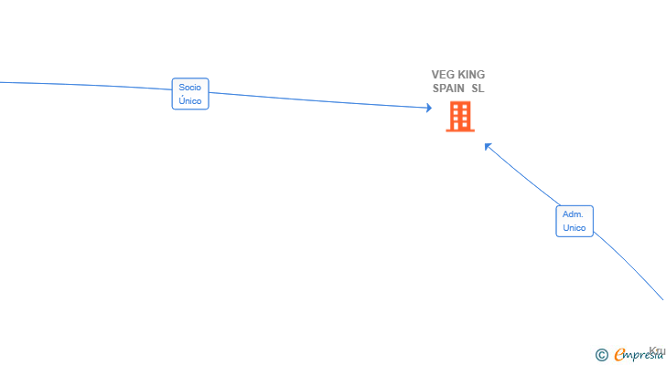Vinculaciones societarias de VEG KING SPAIN SL