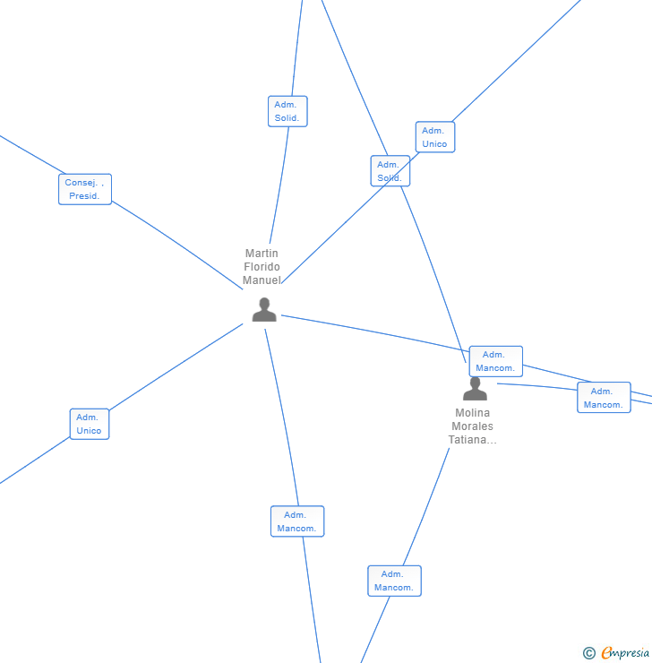 Vinculaciones societarias de AUREO GAVIOTA SL