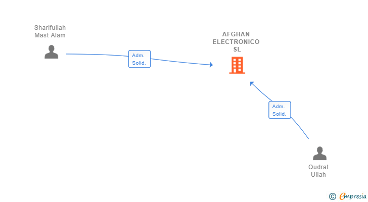 Vinculaciones societarias de AFGHAN ELECTRONICO SL