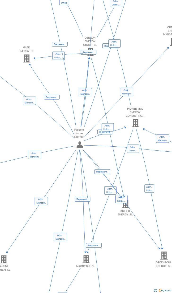 Vinculaciones societarias de OPTIVALUE SL