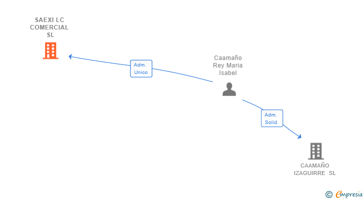 Vinculaciones societarias de SAEXI LC COMERCIAL SL