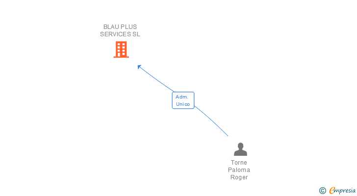 Vinculaciones societarias de BLAU PLUS SERVICES SL