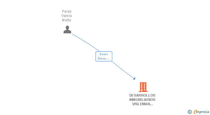 Vinculaciones societarias de DESARROLLOS INMOBILIARIOS VISLEMAN XXI SL