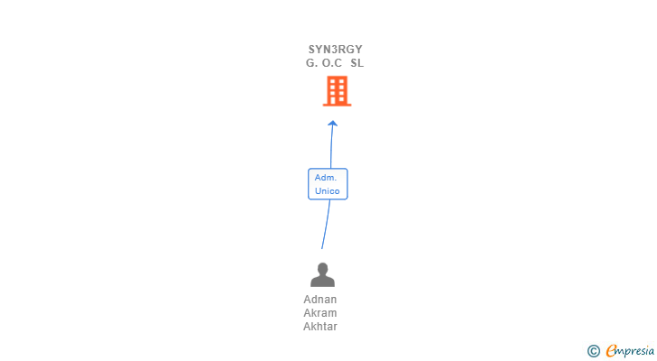 Vinculaciones societarias de SYN3RGY G.O.C SL