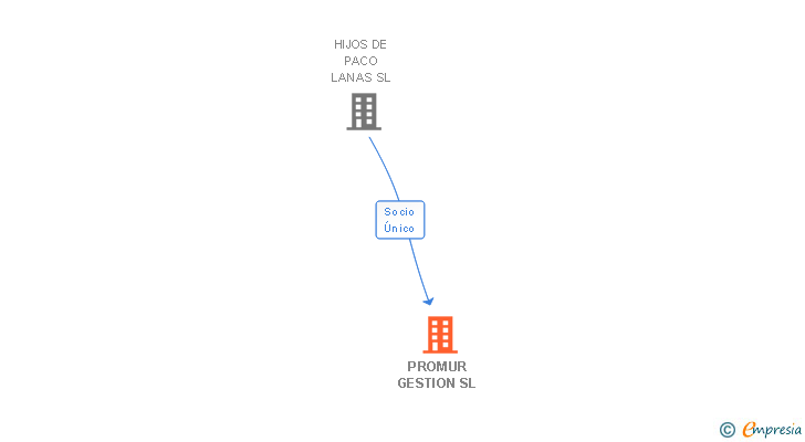 Vinculaciones societarias de PROMUR GESTION SL