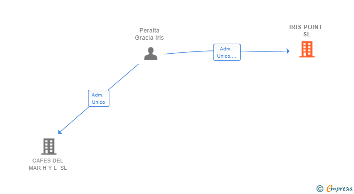 Vinculaciones societarias de IRIS POINT SL