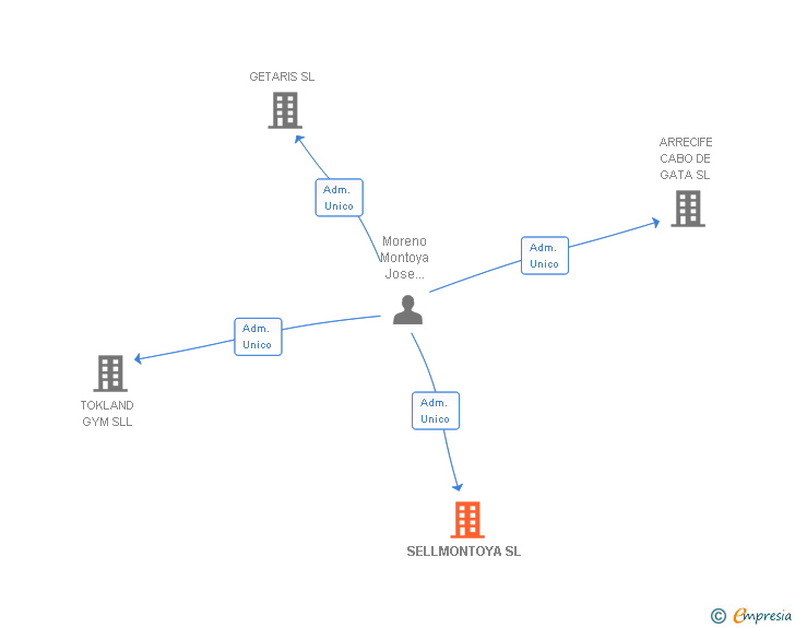 Vinculaciones societarias de SELLMONTOYA SL