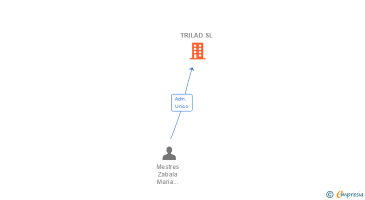 Vinculaciones societarias de TRILAD SL