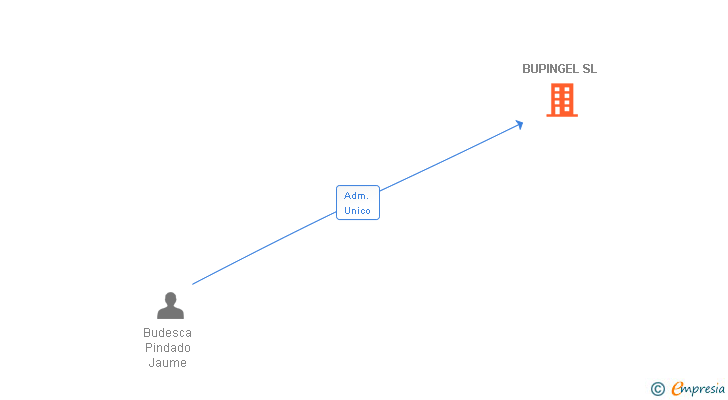 Vinculaciones societarias de BUPINGEL SL