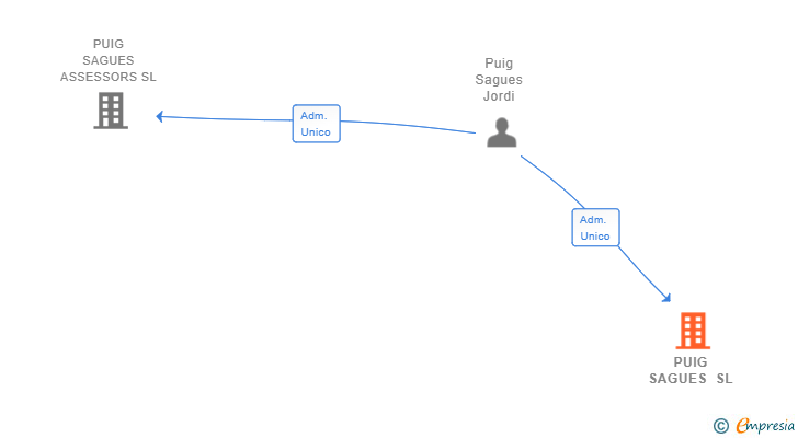 Vinculaciones societarias de PUIG SAGUES SL