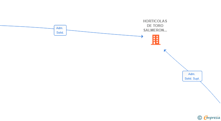 Vinculaciones societarias de HORTICOLAS DE TORO SALMERON SL