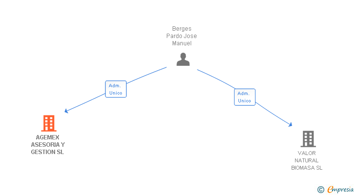 Vinculaciones societarias de AGEMEX ASESORIA Y GESTION SL