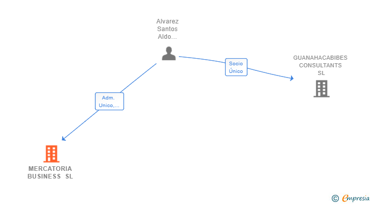 Vinculaciones societarias de MERCATORIA BUSINESS SL