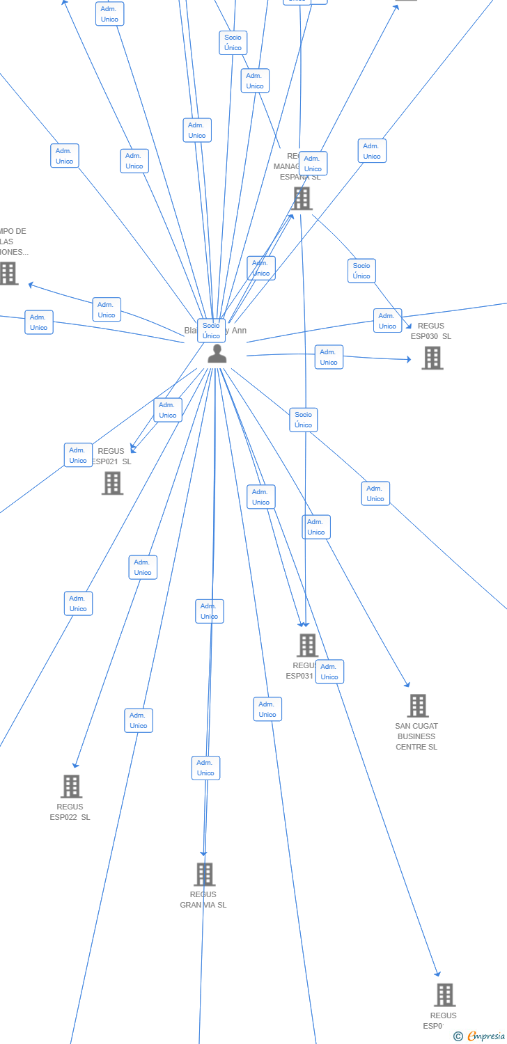 Vinculaciones societarias de BUSINESS CENTRE ESP116 SL