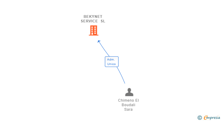 Vinculaciones societarias de BEKYNET SERVICE SL