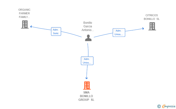 Vinculaciones societarias de SMAB GROUP SL