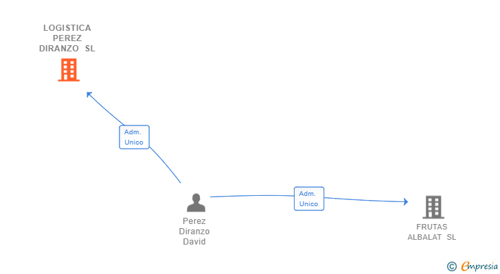 Vinculaciones societarias de LOGISTICA PEREZ DIRANZO SL