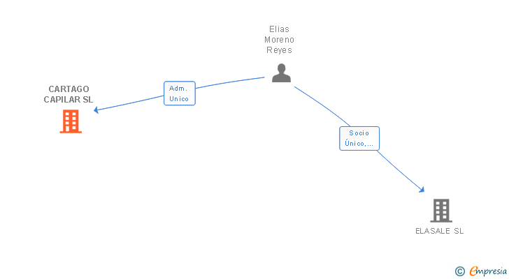 Vinculaciones societarias de CARTAGO CAPILAR SL