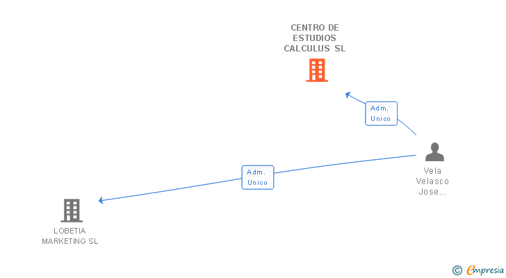 Vinculaciones societarias de CENTRO DE ESTUDIOS CALCULUS SL