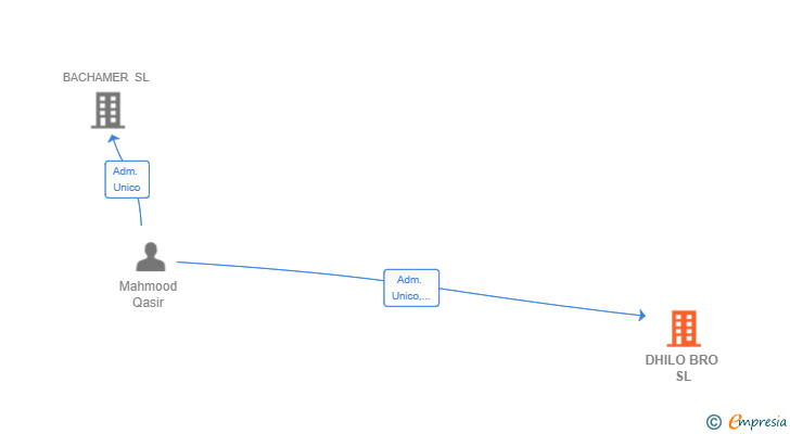 Vinculaciones societarias de DHILO BRO SL
