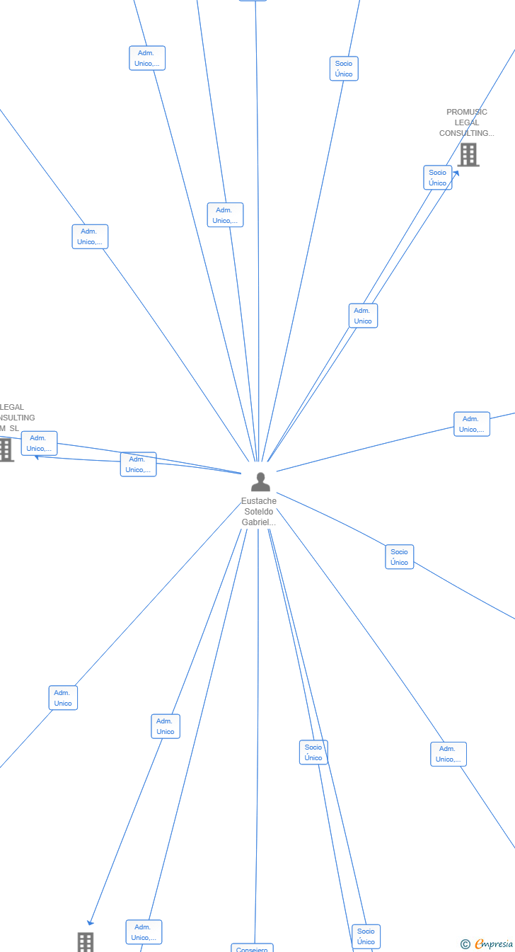 Vinculaciones societarias de LEVANCE INVESMENT GROUP SL