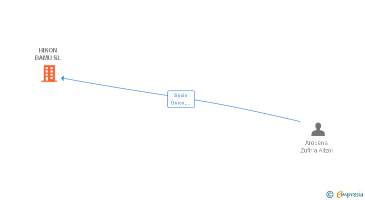 Vinculaciones societarias de HIKON BAMU SL
