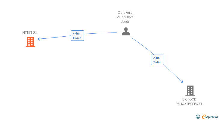 Vinculaciones societarias de INTUIT SL