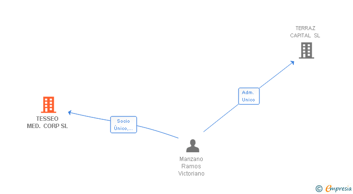 Vinculaciones societarias de TESSEO MED. CORP SL