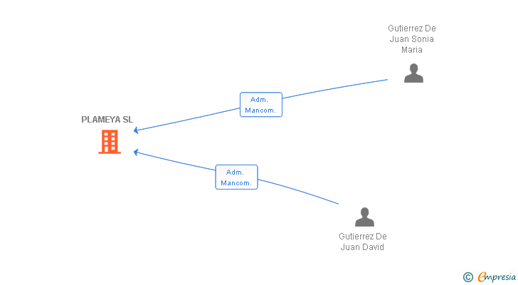 Vinculaciones societarias de PLAMEYA SL