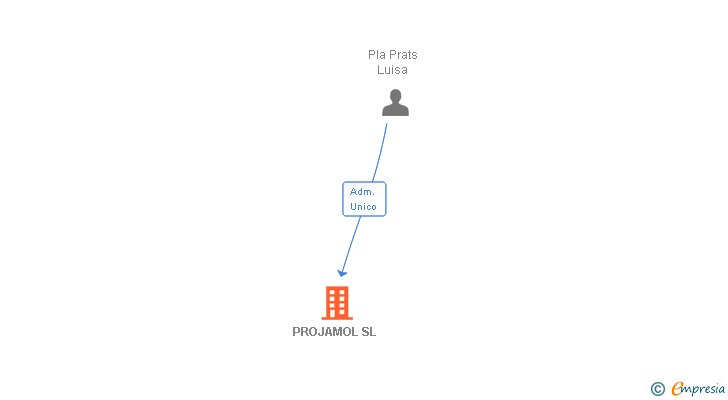 Vinculaciones societarias de PROJAMOL SL