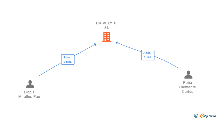 Vinculaciones societarias de DRIVELY X SL
