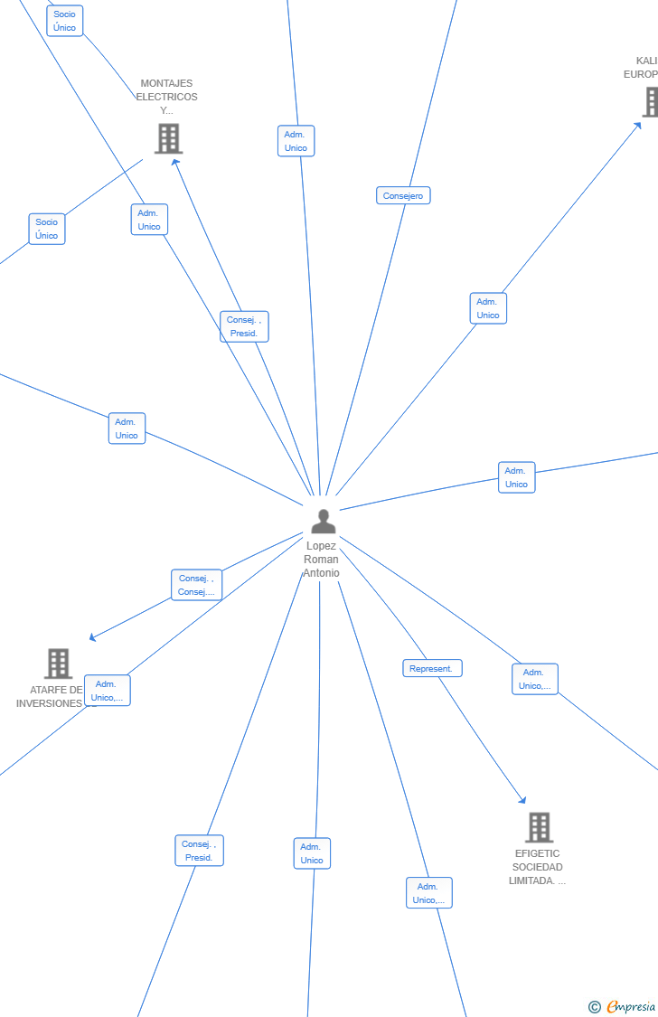 Vinculaciones societarias de NANOSILVER INTERNATIONAL SL