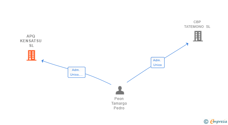Vinculaciones societarias de APQ KENSATSU SL