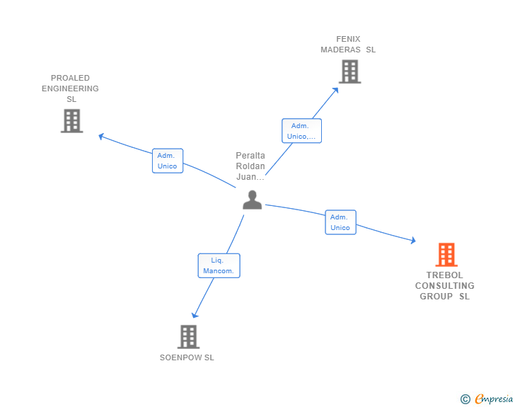 Vinculaciones societarias de TREBOL CONSULTING GROUP SL