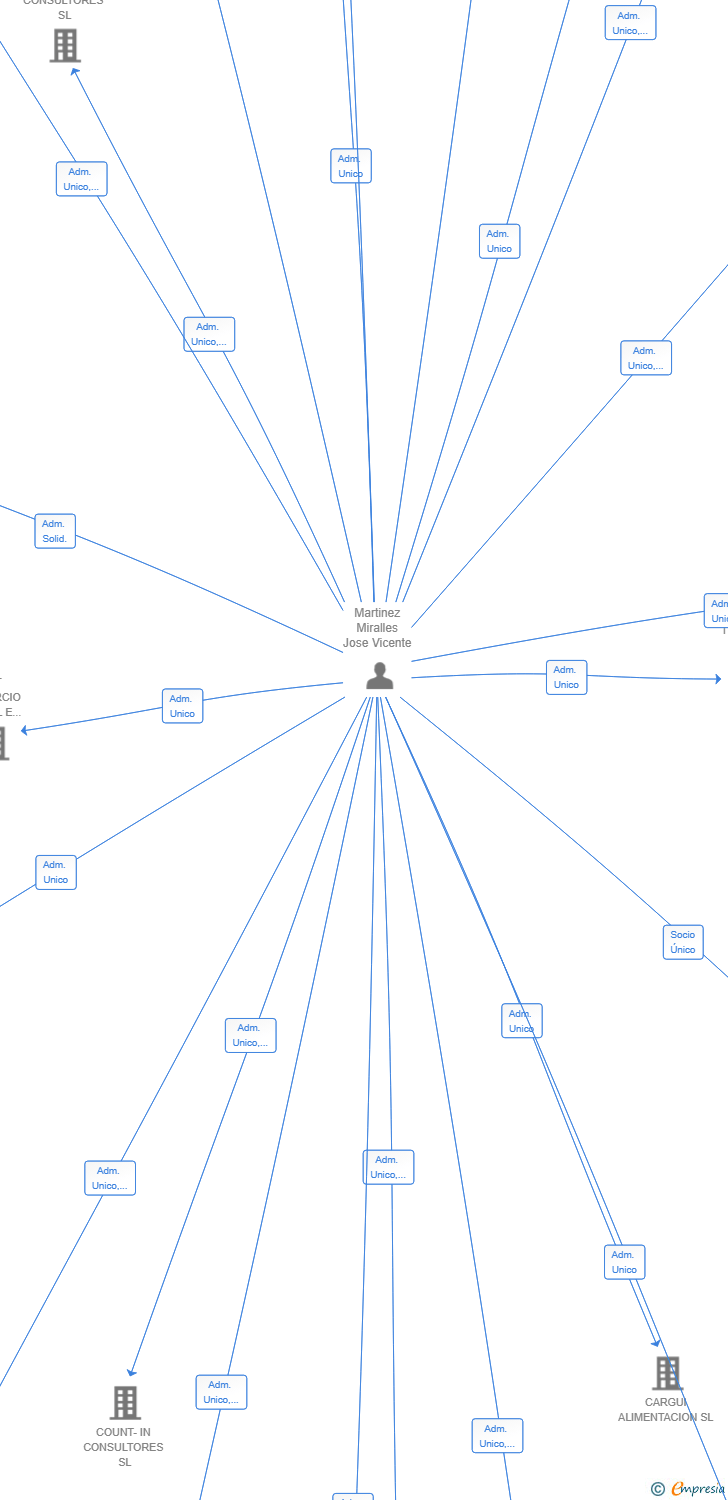 Vinculaciones societarias de TCC DRIVER SERVICE SL