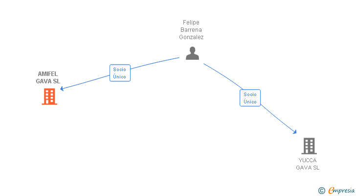 Vinculaciones societarias de AMIFEL GAVA SL