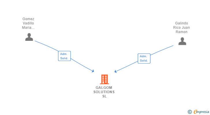 Vinculaciones societarias de GALGOM SOLUTIONS SL